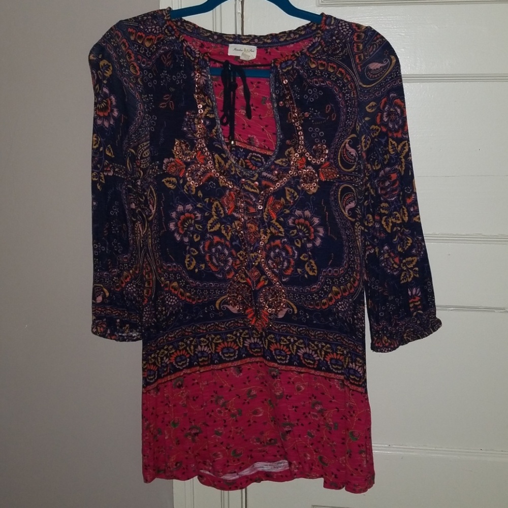 Anthropologie beaded tunic!